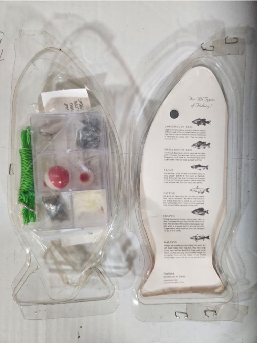 Vintage-Style "Fishin' Fun Kit" – Complete Beginner Tackle Box